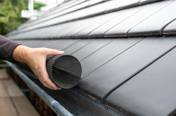 Gutter Mesh Installation in Gallatin